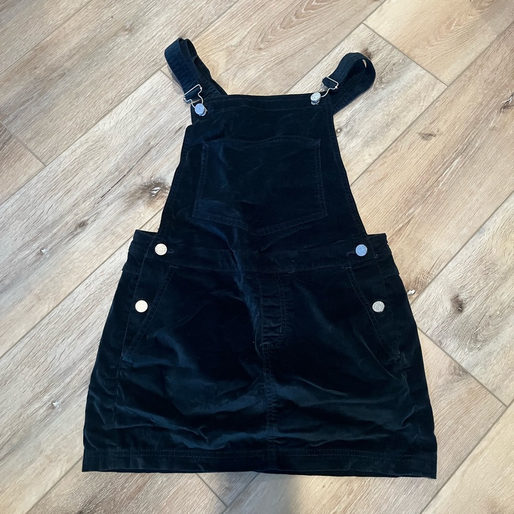 Green Overall Dress